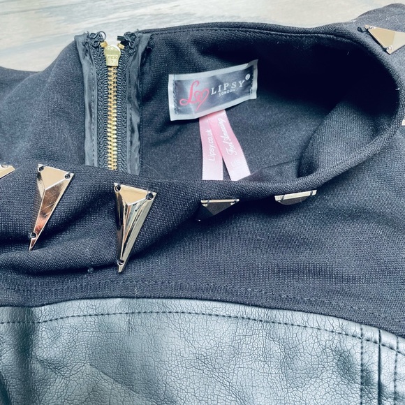 Lipsy London LBD with studs - Picture 6 of 7